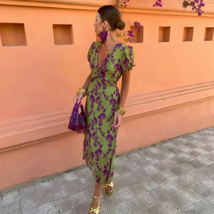 MARGA | Vestido Primaveral Floral