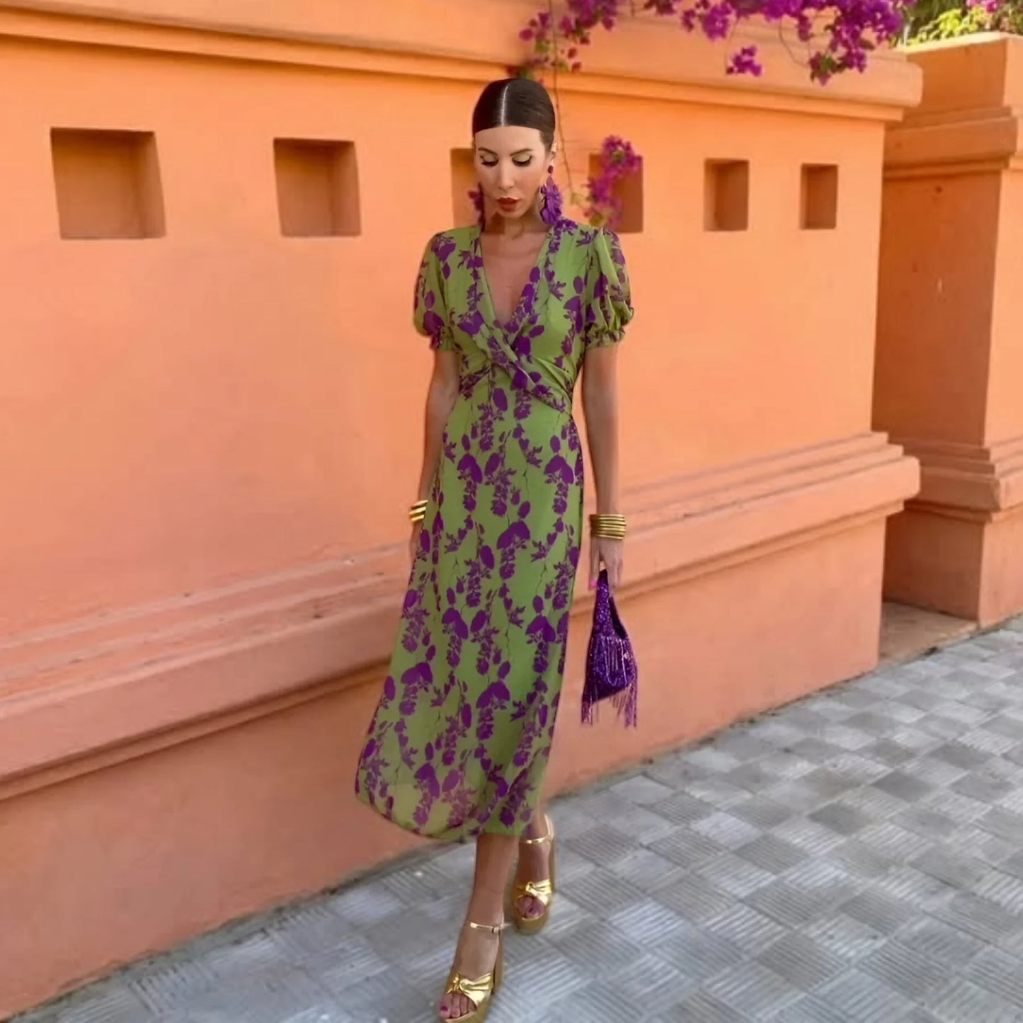 MARGA | Vestido Primaveral Floral